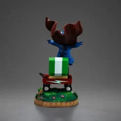 Estatua de Stitch Laundry a Escala 1/10 de 19 cm