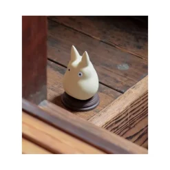 Estatua de Totoro Blanco Sorprendido 10,8 cm - Studio Ghibli