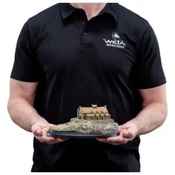 Estatua El Señor de los Anillos The Golden Hall of Edoras 9 cm