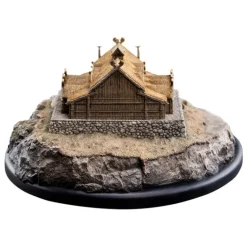 Estatua El Señor de los Anillos The Golden Hall of Edoras 9 cm