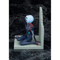 Estatua Evangelion 4.0 Final Rei Ayanami Plugsuit PVC 10 cm