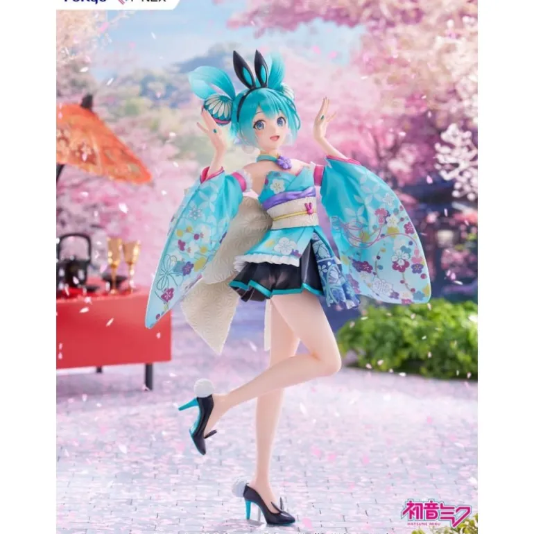Estatua Hatsune Miku Wa-bunny PVC 27 cm por Furyu