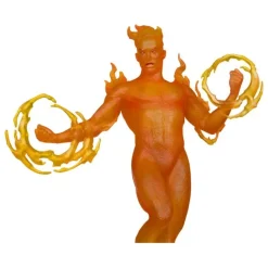 Estatua Human Torch Marvel 2 in 1 10 de PVC 29 cm