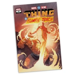 Estatua Human Torch Marvel 2 in 1 10 de PVC 29 cm