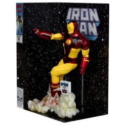 Estatua Iron Man 1/6 PVC 26 cm con Cómic McFarlane Toys