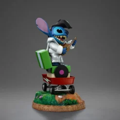 Estatua Iron Studios Stitch King of Rock 1/10 17 cm