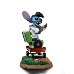 Estatua Iron Studios Stitch King of Rock 1/10 17 cm