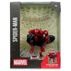 Estatua Marvel Spider-Man PVC 1/6 con Diorama y Cómic 28 cm