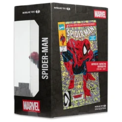 Estatua Marvel Spider-Man PVC 1/6 con Diorama y Cómic 28 cm