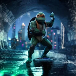 Estatua Michelangelo Tortugas Ninja 1/10 de 19 cm