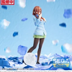 Estatua Miku Nakano 20 cm PVC The Quintessential Quintuplets