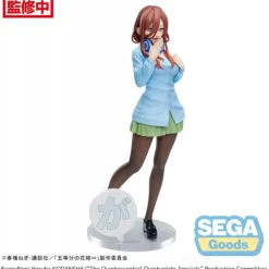 Estatua Miku Nakano 20 cm PVC The Quintessential Quintuplets
