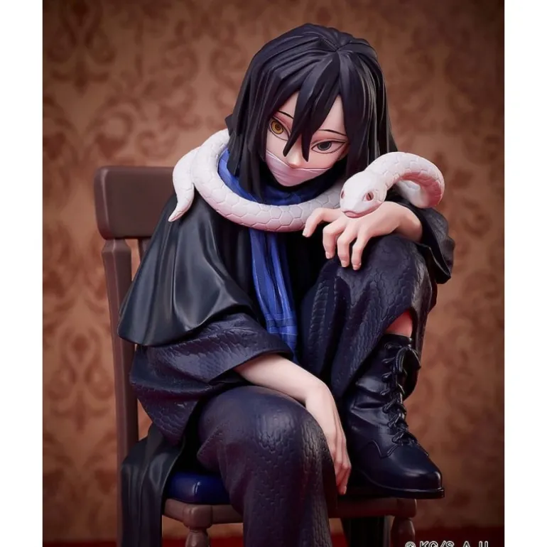 Estatua Obanai Iguro Demon Slayer 15 cm PVC