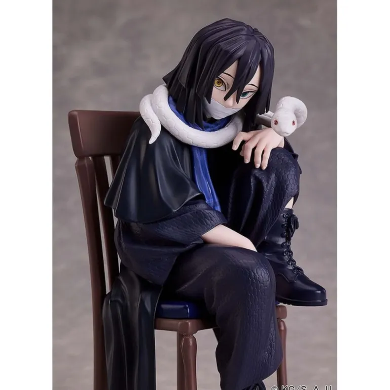 Estatua Obanai Iguro Demon Slayer 15 cm PVC