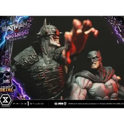 Estatua Premium Batman VS Batman Who Laughs 67 cm