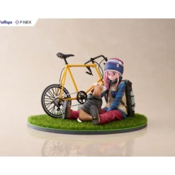 Estatua PVC 1/7 Laid Back Camp Nadeshiko Kagamihara 13 cm