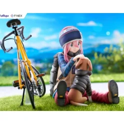 Estatua PVC 1/7 Laid Back Camp Nadeshiko Kagamihara 13 cm