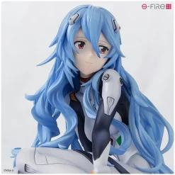 Estatua PVC 1/7 Rei Ayanami Long Hair Ver. 11 cm de Evangelion