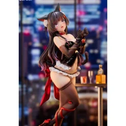 Estatua PVC 1/7 Shibarare Cat Ruhuna-chan Deluxe Edition 26 cm