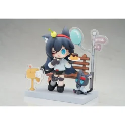 Estatua PVC Arknights Dessert Time Series Q-figure Blaze 11 cm