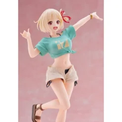 Estatua PVC Coreful Chisato Nishikigi Hawaiian Ver. 18 cm