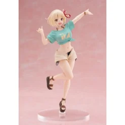 Estatua PVC Coreful Chisato Nishikigi Hawaiian Ver. 18 cm