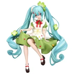 Estatua PVC Hatsune Miku Flower Fairy Clover 15 cm