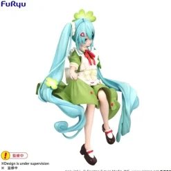Estatua PVC Hatsune Miku Flower Fairy Clover 15 cm