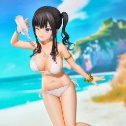 Estatua PVC Kaede Miyuki Sasaki Summer Cloud White Bikini 25 cm