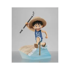Estatua PVC Monkey D. Luffy 15º Aniversario 12 cm