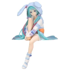 Estatua PVC Noodle Stopper Hatsune Miku Rabbit Ear Hood 14 cm