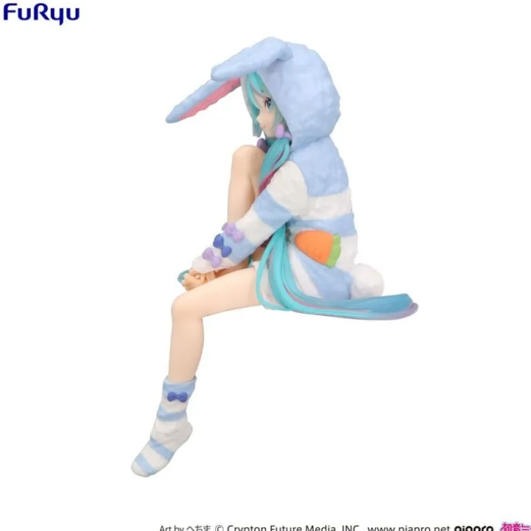 Estatua PVC Noodle Stopper Hatsune Miku Rabbit Ear Hood 14 cm