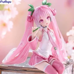 Estatua PVC Noodle Stopper Sakura Miku 2024 Pearl Color 15 cm