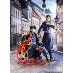 Estatua PVC Roy Mustang & Maes Hughes Kizuna de Fullmetal Alchemist