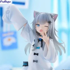 Estatua PVC VTuber Nachoneko 24 cm de Furyu