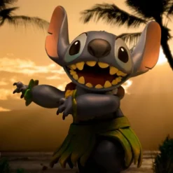 Estatua Stitch Hula Lilo & Stitch 17 cm Iron Studios