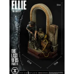 Estatua The Last of Us Part II 1/4 Ultimate Premium Masterline Series Ellie 