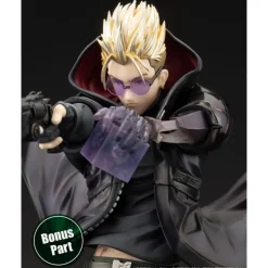 Estatua Trigun Stampede ARTFXJ Vash the Stampede The Gunman in Black Ver. 22 cm