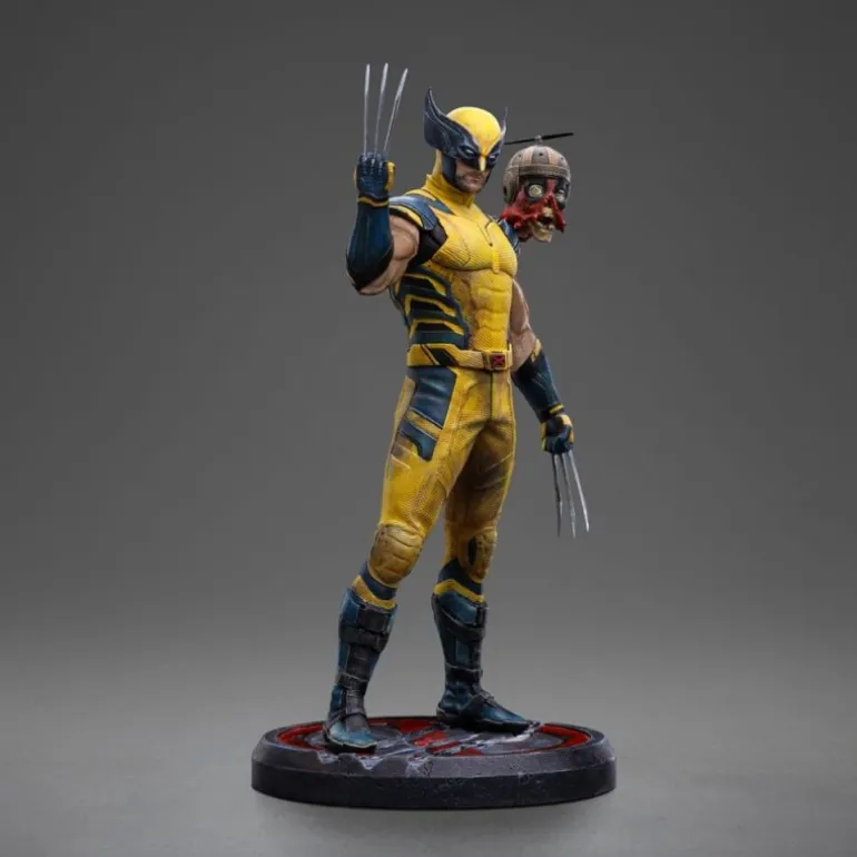 Estatua Wolverine & Headpool Escala 1/10 de Iron Studios