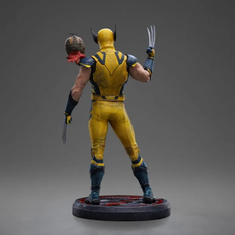 Estatua Wolverine & Headpool Escala 1/10 de Iron Studios
