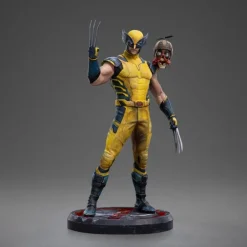 Estatua Wolverine & Headpool Escala 1/10 de Iron Studios