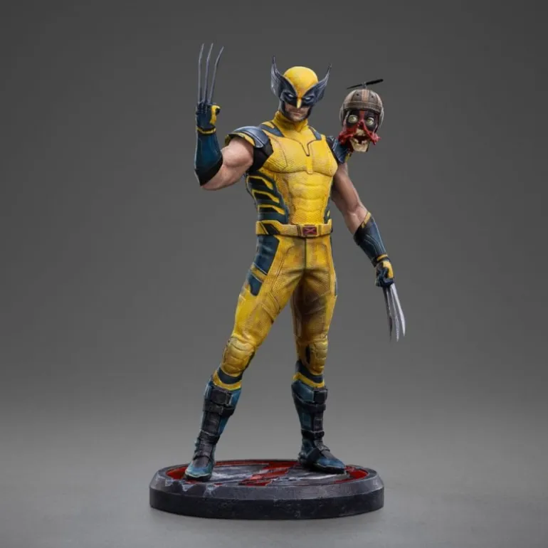 Estatua Wolverine & Headpool Escala 1/10 de Iron Studios