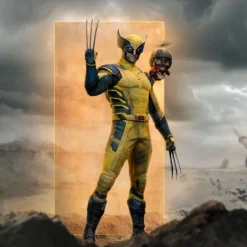 Estatua Wolverine & Headpool Escala 1/10 de Iron Studios