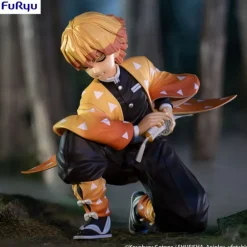 Estatua Zenitsu Agatsuma Noodle Stopper 10 cm PVC Demon Slayer