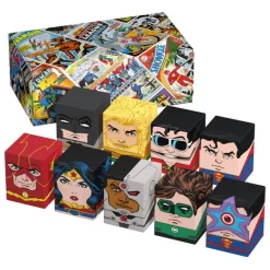 Estuche Coleccionista Squaroes DC Justice League™ Vintage Comics