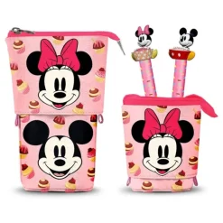 Estuche Pop Up Minnie con 2 bolígrafos de gel borrable