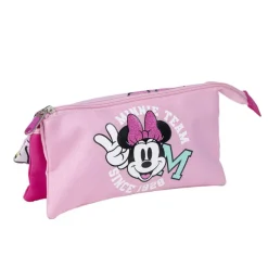 Estuche Portatodo 3 Compartimentos Minnie