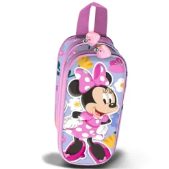 Estuche Portatodo 3D Doble Minnie Mouse Spring