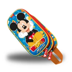 Estuche Portatodo 3D Doble Disney Mickey Mouse Glad