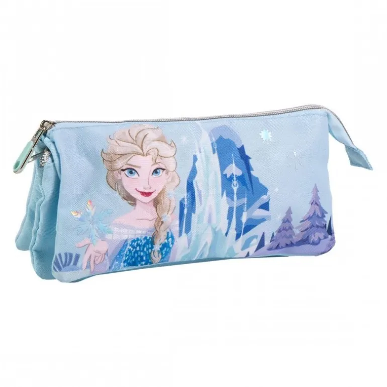 Estuche Portatodo de 3 Compartimentos Frozen